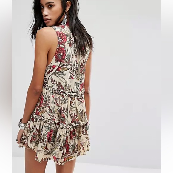 ❄️Free People | Neutral & Purple Haze Tunic Size Small - Picture 9 of 9